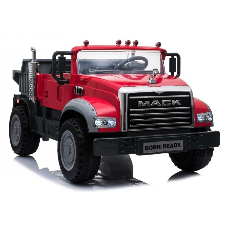 Elektrické autíčko - Mack LB-8822 - červené